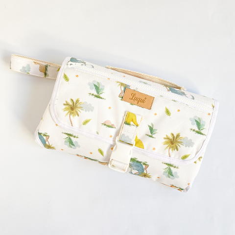 Cambiador plegable con organizador