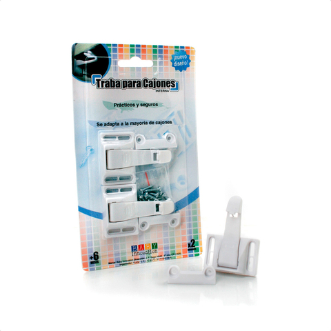 Traba para cajones interna