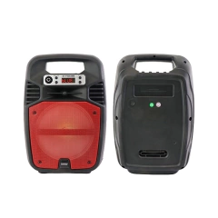 PARLANTE KARAOKE EWTTO 8 PULGADAS INALAMBRICO BLUETHOOT CON MICROFONO - comprar online