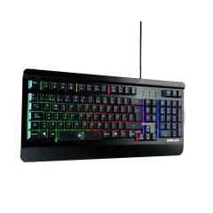 TECLADO GAMER USB RETROILUMINADO DE MEMBRANA ANTIGHOST SHENLONG GAMING KB8700 - MERCADOCELULAR DE RATTE S.A.S.