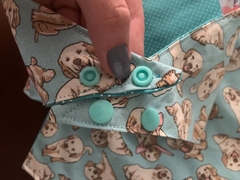 Bandana Pug s/ pompom na internet