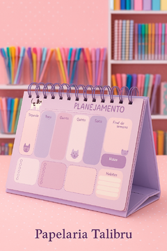 Planner Semanal Gatinho - Mesa - comprar online