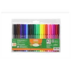 Canetinha Hidrográfica Plus 24 cores - comprar online