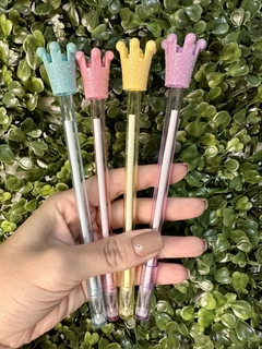 Caneta Fofa Coroa - comprar online