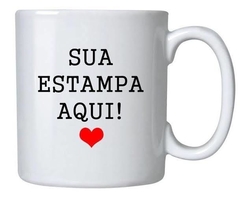 Caneca branca Polímero - Personalizada - comprar online
