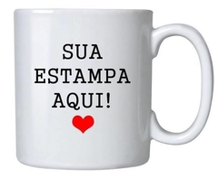 Caneca branca Cerâmica - Personalizada - comprar online
