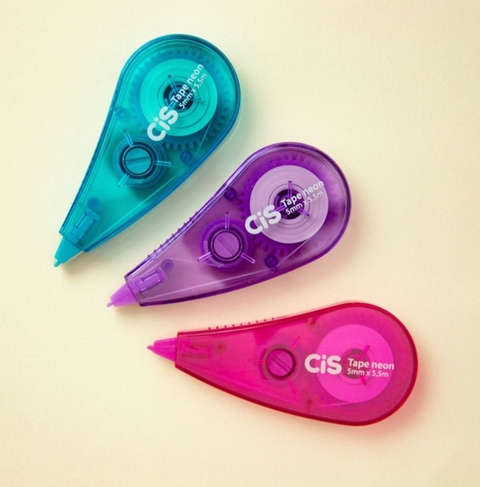 Fita Corretiva Tape Neon