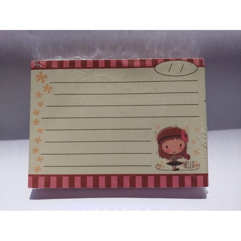 Bloquinho lembrete pequeno