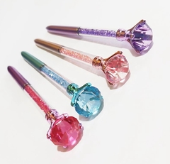 Caneta fofa - Diamante com cristal