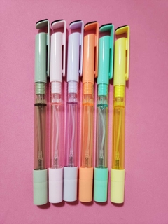 Caneta Fofa com spray