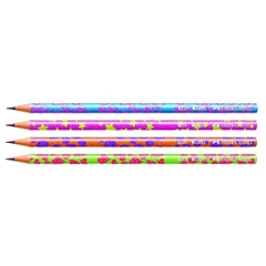 Kit c/4un Lapis Ecolapis Nº2 Glitz - Faber Castell - comprar online