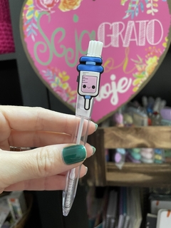 Caneta Fofa Médico - Papelaria Talibru