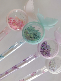 Caneta Fofa Borboleta Glitter - comprar online