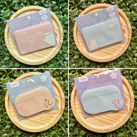 Bloco adesivo Sticky memo pad