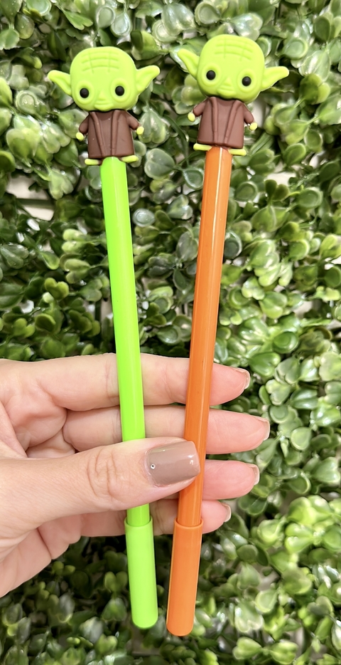 Caneta Fofa Yoda Baby