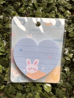 Bloco adesivo Coelhinho - Papelaria Talibru