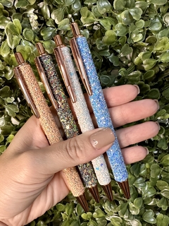Caneta Brilho Luxo - Papelaria Talibru