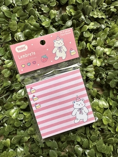 Bloco Adesivo Listras na internet