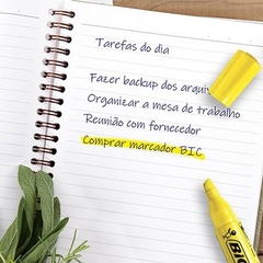 Marca Texto Marking Amarelo - BIC - Papelaria Talibru