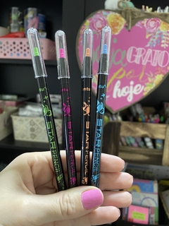 Lapiseira Fofa Astronauta - troca ponta