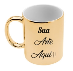 Caneca Metalizada - Personalizada - loja online