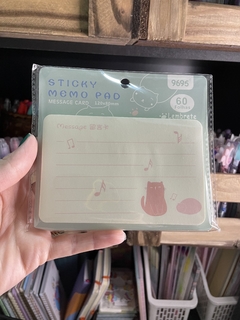 Bloco adesivo Sticky memo pad