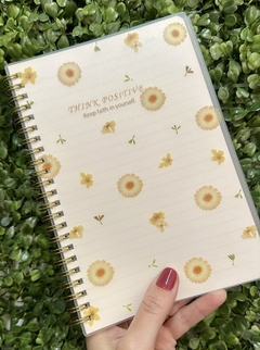 Caderno Floral - Papelaria Talibru