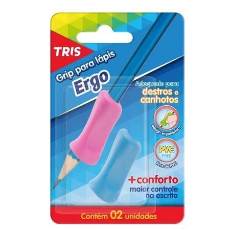 Apoio p/ Lápis Ergo Grip c/2 und - TRIS