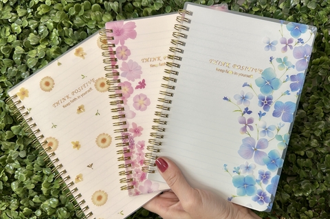Caderno Floral