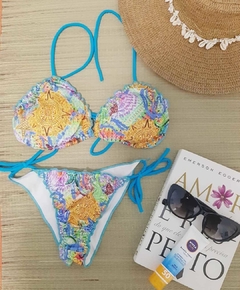 Biquíni Lacinho Estampado na internet