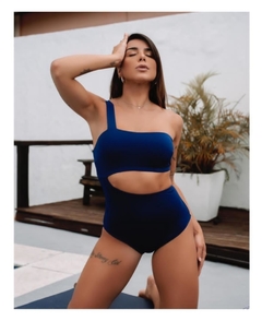 Body Maiô Celeste - Marinho