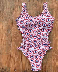 Body Maiô Tirinhas - olho grego - comprar online