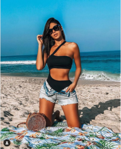 Body Maiô Celeste - comprar online