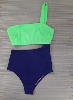 Body Maiô Celeste Duo - comprar online