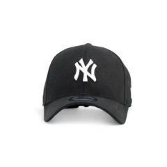 Boné New Era Yankees Strapback - Preto com Branco - comprar online