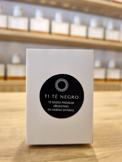 CAJA DE TÉ NEGRO PREMIUM ARGENTINO EN HEBRAS ENTERAS