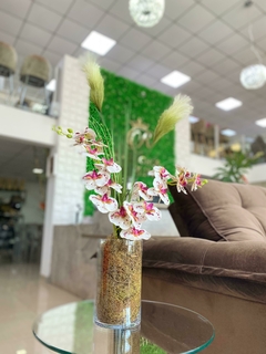 Arreglo Floral ORQUIDEA BLANCA CON MANCHAS Artificial
