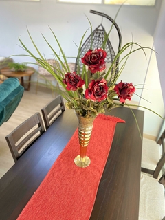 Arreglo Floral ROSAS ROJAS Artificial - comprar online