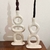 Set Candelabros Jaspe