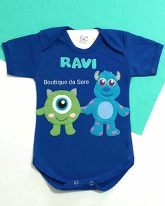 Body de Bebê Personalizado - Monstros S.A - comprar online