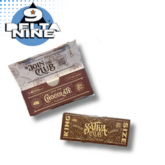 CELULOSA SATIVA CLUB KING SIZE CHOCOLATE X 22 UN (40 PAPERS )
