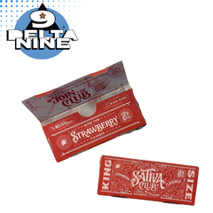 CELULOSA SATIVA CLUB KING SIZE STRAWBERRY X 22 UN (40 PAPERS )