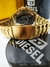 Diesel 10Bar world Pulseira de aço dourado - comprar online
