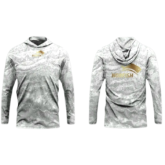 REMERA CON CAPUCHA GOLDEN WHITE en internet