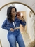 JAQUETA CURTA JEANS - KAWAMA