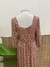 VESTIDO RECORTE RETO ESTAMPADO na internet