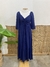 VESTIDO MANGA MEDIA COM REGULAGEM NA FRENTE - comprar online