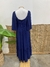 VESTIDO MANGA MEDIA COM REGULAGEM NA FRENTE - KAWAMA