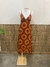VESTIDO DE PONTA ESTAMPADO - comprar online