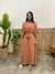 VESTIDO MANGA MORCEGO C REGULAGEM LISO - KAWAMA